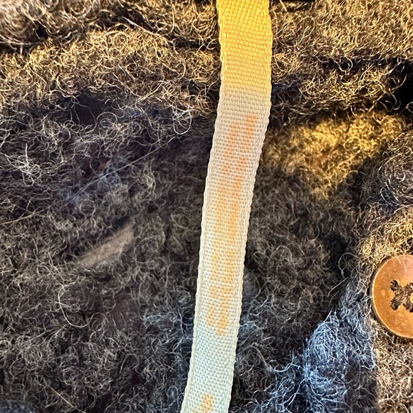 Free People small crocheted, hooded sweater. Fits like an extra small. - Picture 7 of 7